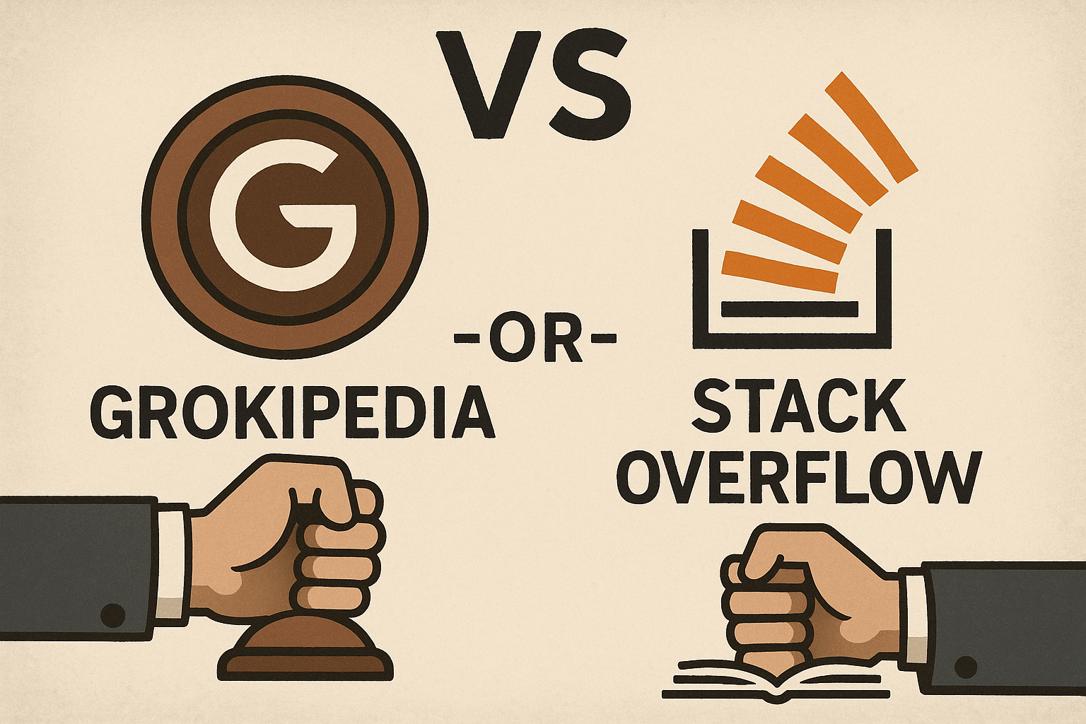 Grokipedia -OR- StackOverflow: How to build an Eternal, Collaborative, Open knowledge Repository??
