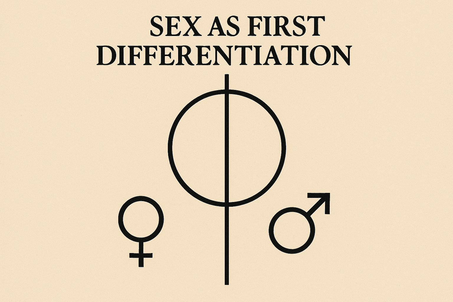 Sex "IS" The Primordial Schism: When One Became Two