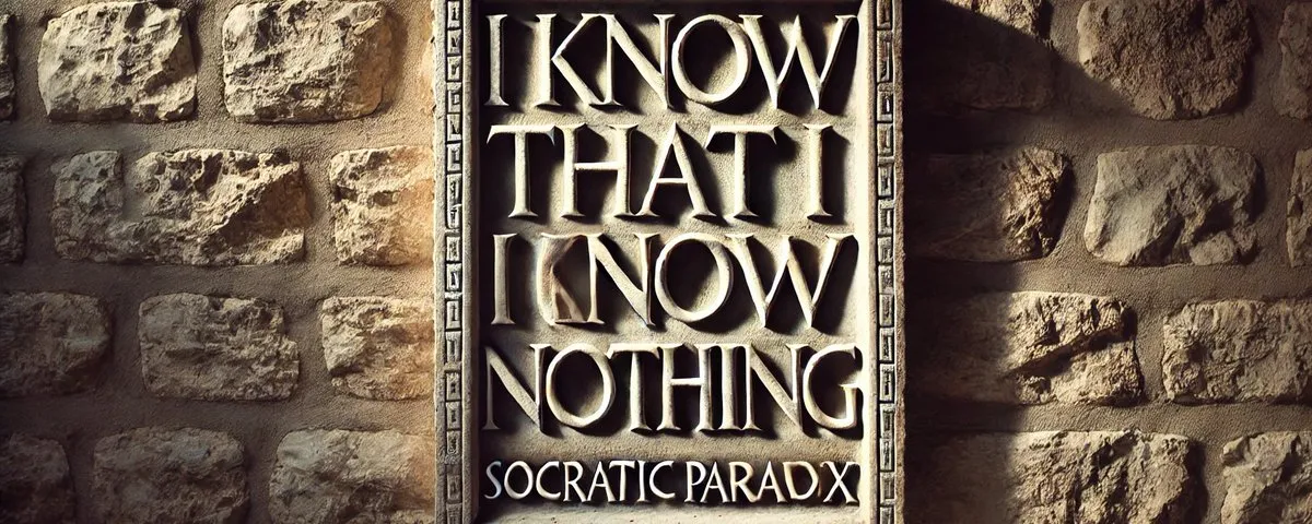 How I know that I do not Know?