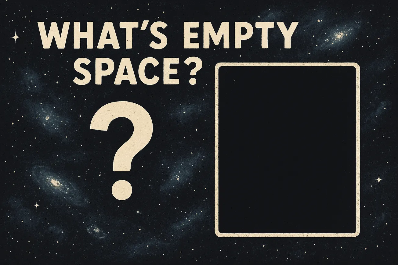 What's empty space? the question sharpened by the "Dark Energy" mystery.
