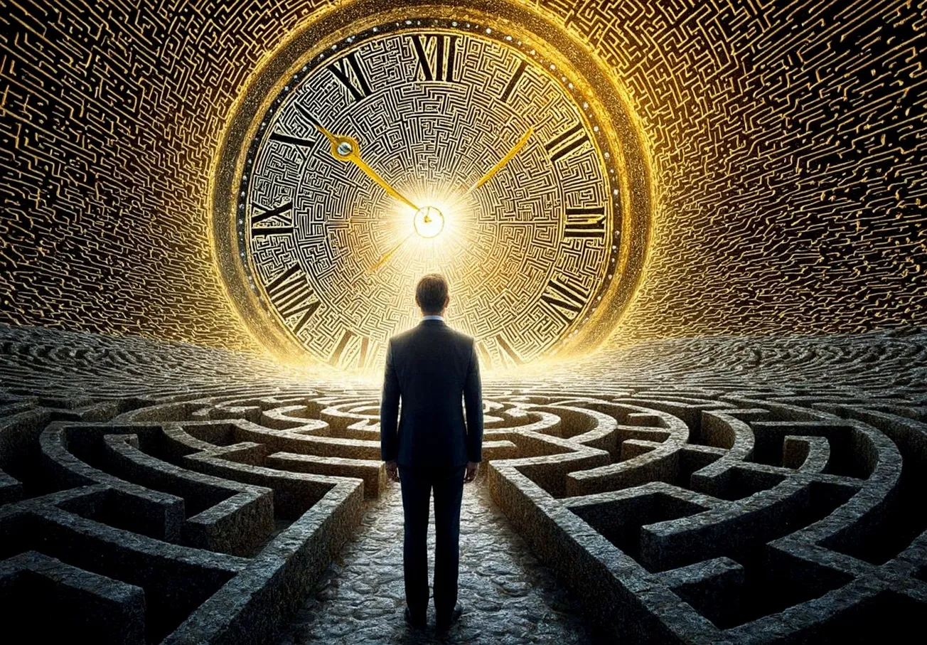 Como Borges hace "Posible" lo "Imposible" navegando los Laberintos del Tiempo