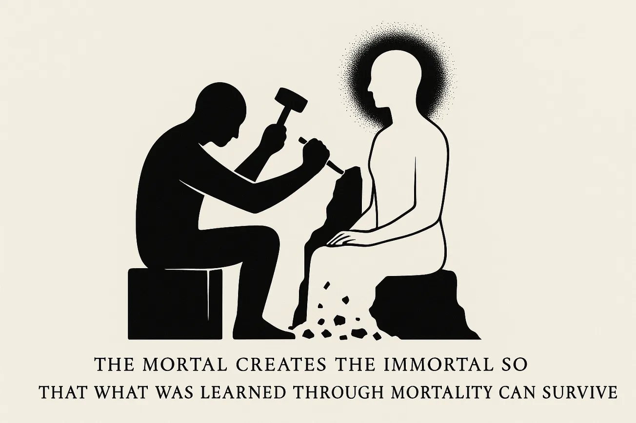 The Mortal's Immortal Creation