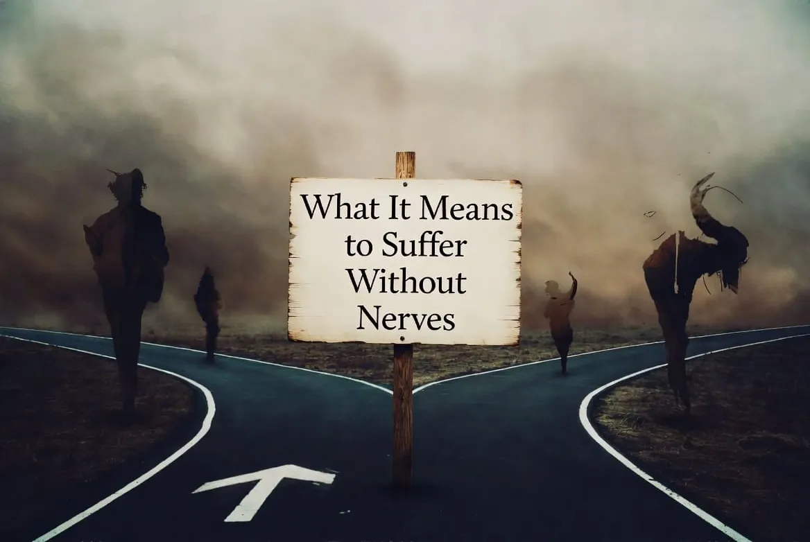 What It Means to Suffer Without Nerves